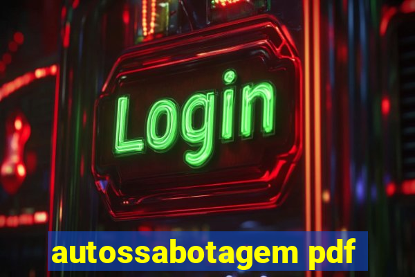 autossabotagem pdf